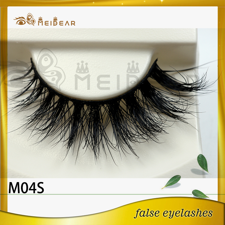 Factory supply private label wholesale super mink eyelashes